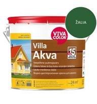 Fasado dažai Vivacolor Villa Akva, žalia, 2.7 l