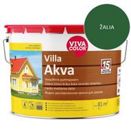 Fasado dažai Vivacolor Villa Akva, žalia, 9 l