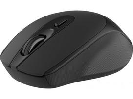 Pelė DELTACO tyli, 1600 DPI, USB, 4 mygtukai, tamsiai pilka / MS-804