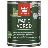 Medienos aliejus Tikkurila Patio Verso, pilka, 0.9 l