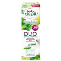 depiliacinis kremas - BYLY DUO MINT & GREEN TEA depiliacinis kremas, 130 ml - 1 nuotrauka
