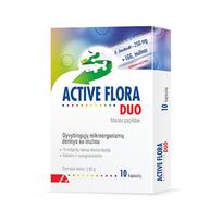 bakterijos - Active Flora DUO, 10 kapsulių - 1 nuotrauka
