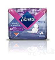 higieniniai tamponai - Paketai „LIBRESSE Maxi Night wings“, 10 vnt. - 2 nuotrauka