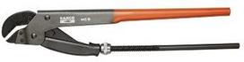vamzdines reples - Bahco Kampinis vamzdžių veržliaraktis, 45° žiotys 2 1/2", 2000g, 535mm - 1 nuotrauka