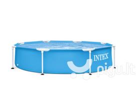 Intex Metal Frame 244x51 cm, be filtro