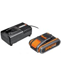 worx 20v - WORX WA3601 Battery & charger set - 1 nuotrauka