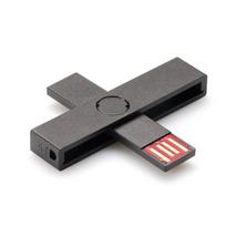 smart card skaitytuvas - +ID smart card reader USB Blister, black - 1 nuotrauka