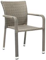 Lauko kėdė Garden4you Larache, pilka, 57 cm x 61 cm x 83 cm
