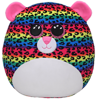 TY Squish a Boos pliušinis leopardas DOTTY, 40cm, TY39186