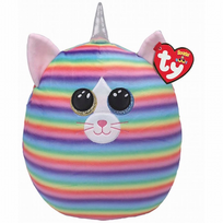 TY Squish a Boos pliušinė katė HEATHER, 40cm, TY39189