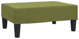 Pufas VLX Footstool 337690, šviesiai žalia, 78 cm x 56 cm x 32 cm