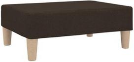Taburetė VLX Fabric 337679, tamsiai ruda, 56 cm x 78 cm x 32 cm
