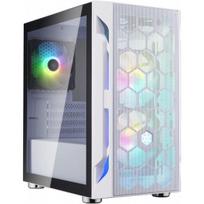 micro atx baltas korpusas - Silverstone Fara H1M Pro White (Baltas) - 3 nuotrauka