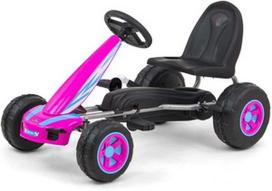 pedaliniai kartingai - Automobilis su pedalais Milly Mally Viper Go-Kart, rožinis - 1 nuotrauka