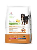 maistas be - Sausas šunų maistas Natural Trainer Sensitive No Gluten Salmon, 3 kg - 2 nuotrauka