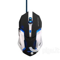 optical laidas - Žaidimų pelė Chiropter X10 usb / ps/2 laidas, juoda - 2 nuotrauka
