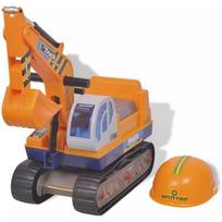 Paspiriamas automobilis VLX Excavator, geltonas