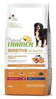 Sausas šunų maistas Natural Trainer Sensitive No Gluten, 12 kg