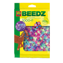 beedze - SES BEEDZ Blizgančių karoliukų mozaika, 1000 vnt. - 2 nuotrauka