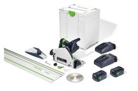 igilinamas pjuklas festool - Festool TSC 55 5,2 KEBI-Plus/XL-FS; 18 V; 2x5,2 Ah akum. + 2xTCL 6 - 1 nuotrauka