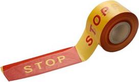 Ribojimo juosta STOP, 100000x100 mm