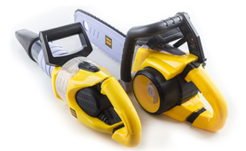 Vaikiškas sodo rinkinys pjūklas ir pūstuvas Toy G21 DELUX TOOLS, 60026320