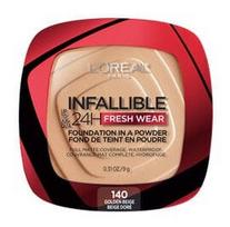Pudra L´Oréal Paris Infallible 140 Golden Beige P, 9 g