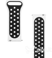 22 mm apyrankes - Tactical 22mm White/ Black 713 Double Silicone Band - 2 nuotrauka