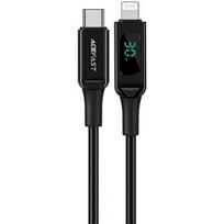 usb c pakrovejas - Acefast C6-01 C Black - 1 nuotrauka