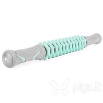 masazo volelis senukai - Volas masažinis GYMSTICK Vivid line 61345 45cm Grey/Turquoise - 2 nuotrauka