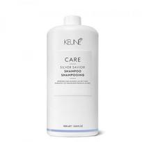 keune 1000 ml sampunas - Keune Care Line SILVER SAVIOR Šampūnas sidabriniams atspalviams puoselėti, 1000 ml - 1 nuotrauka
