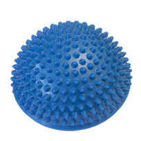 Masažinis kamuolys Yate Spiky, mėlynas, 160 mm