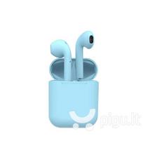 ausiniu deklas - Ausinės STREETZ True Wireless, Bluetooth 5, įkrovimo dėklas 300 mAh, žydros / TWS-0005 - 1 nuotrauka