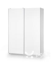 Halmar Lima S-1, balta, 153x58x210 cm