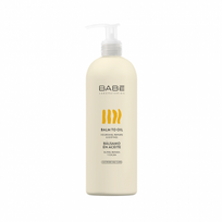  BABĒ intensyvaus poveikio aliejinis kūno balzamas BODY BALM TO OIL, 500 ml