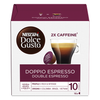 kavos kapsules dolce gusto - NESCAFE DOLCE GUSTO Doppio Espresso, 16 kaps. - 1 nuotrauka