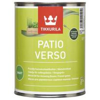 Medienos aliejus Tikkurila Patio Verso, juoda, 0.9 l