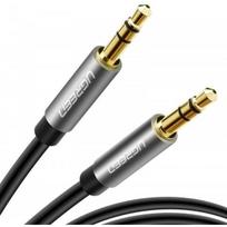 kabelis 3.5mm audio 5m - Ugreen AV119 AUX 3.5mm cable 1.5m Black - 1 nuotrauka