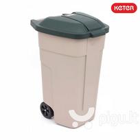 lauko deze - Curver lauko konteineris 110 L, smėlio-žalia - 1 nuotrauka