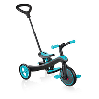 globber 4in1 - Daugiafunkcinis triratukas Globber Trike Explorer 4in1, teal, 632-105 - 3 nuotrauka
