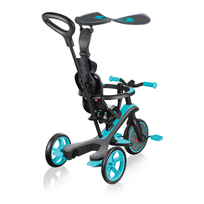 globber 4in1 - Daugiafunkcinis triratukas Globber Trike Explorer 4in1, teal, 632-105 - 5 nuotrauka