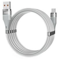 Dudao Self-organizing magnetic USB to micro USB cable 5A 1m Light grey