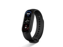 xiaomi mi band 6 apyranke - Xiaomi Mi Smart Band 6 NFC Black (Juoda) - 4 nuotrauka