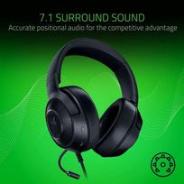 kraken x lite razer - Razer Kraken X Lite Black (Juodos) - 9 nuotrauka
