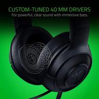 kraken x lite razer - Razer Kraken X Lite Black (Juodos) - 10 nuotrauka