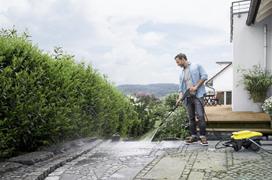 karcher 4 auksto slegio plovykla - Aukšto slėgio plovimo įrenginys Kärcher K 4 Compact - 10 nuotrauka