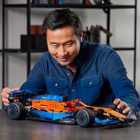 lego mclaren - LEGO Technic McLaren Formula 1 lenktynių automobilis 42141 - 8 nuotrauka