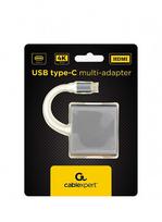 usb graphics adapter - Laidas Gembird A-CM-HDMIF-02-SG USB Type-C Multi-Adapter Grey - 2 nuotrauka