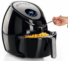karsto oro gruzdintuve 5 l - Ariete 4618 XXL Black (Juoda) - 4 nuotrauka