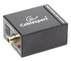 audio converter - Konverteris Gembird, iš skaitmeninio audio į analoginį audio RCA x2, juodas - 3 nuotrauka